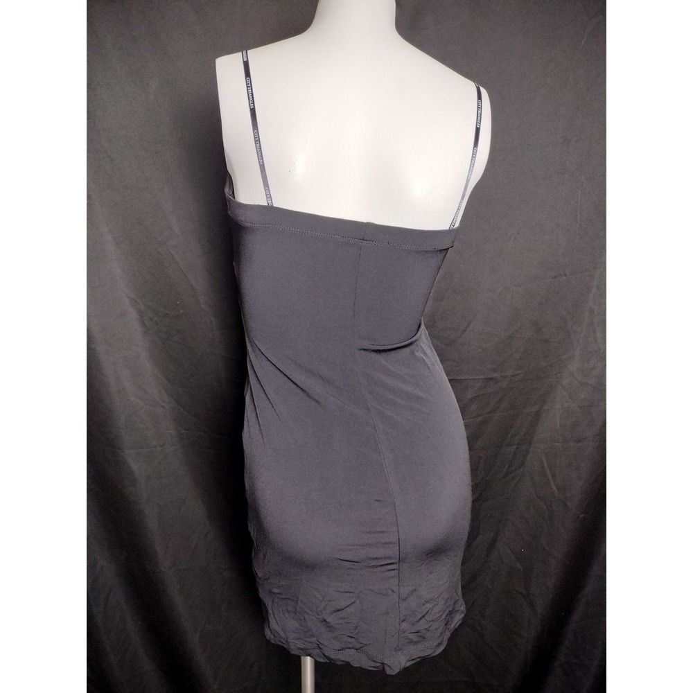 City Triangle Size M Black Dress bodycon stretch party dance formal shiny - Picture 5 of 15